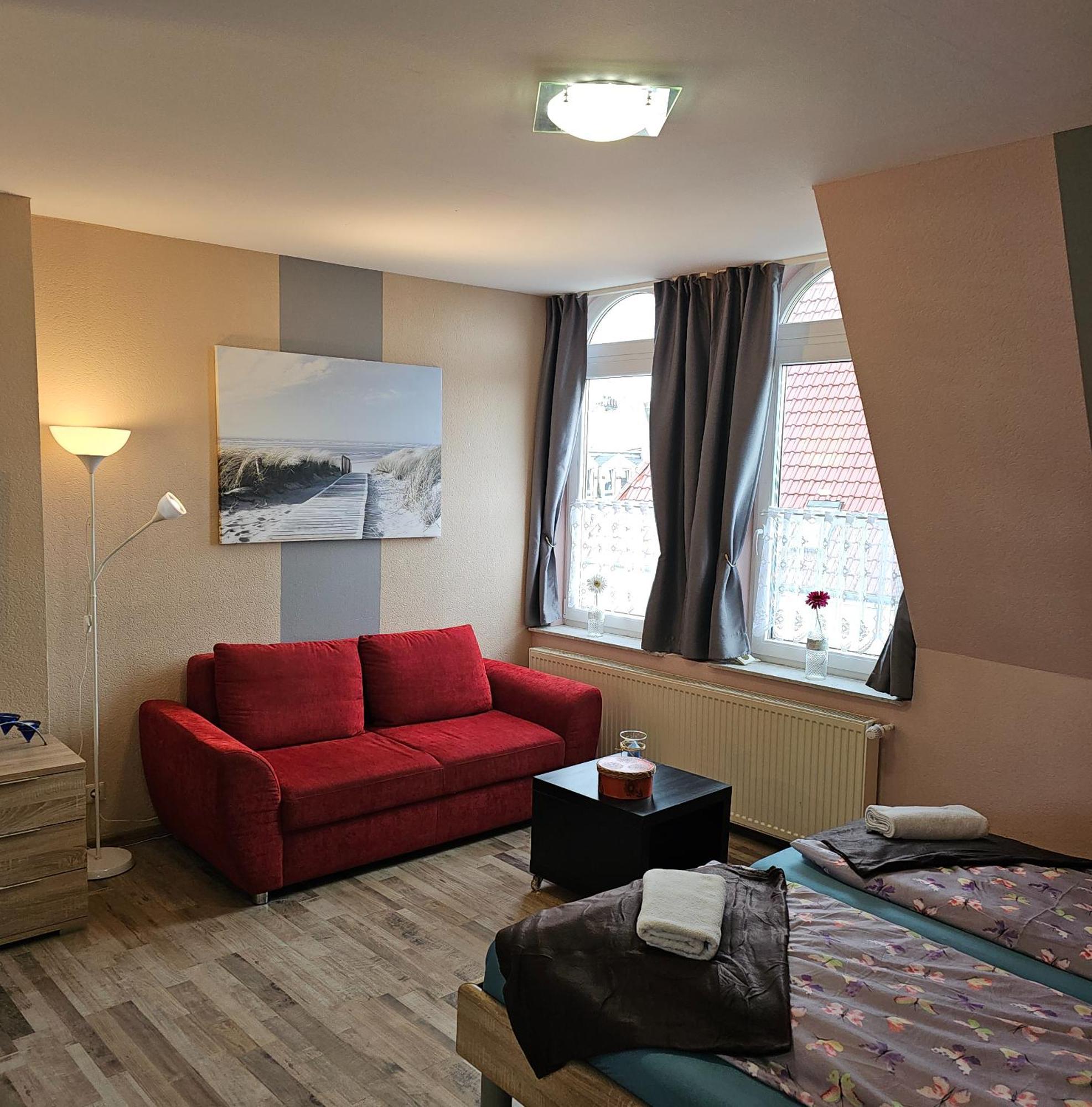 Gemuetl Wohnung Mit Blick Auf Den Hafen Bremerhaven Bagian luar foto